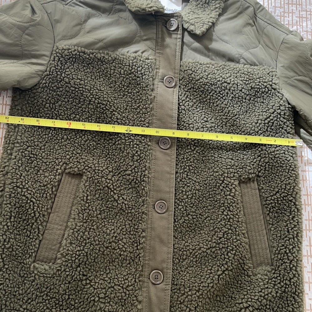 Madewell Quilted Sherpa Jacket - Picture 8 of 10